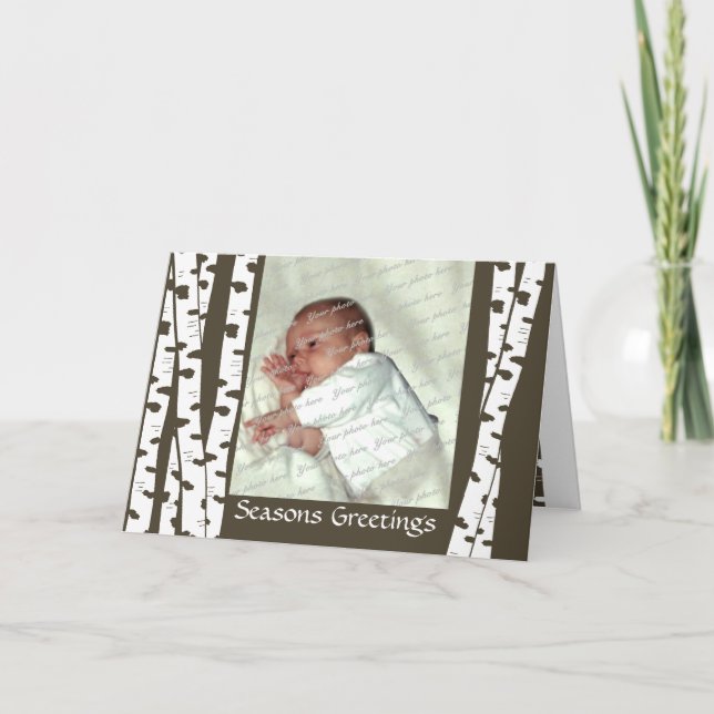 Cartão De Festividades Boas-vindas de Natal (Frente)