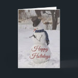 CARTÃO DE FESTIVIDADES BOBO/DOCE ESTE SNOWMAN DIZ MERRY CHRISTMAS HOLI<br><div class="desc">ESTA ÉPOCA DE FÉRIAS DIZ-O COM HUMOR E UM BOM NEVE AJUDÁ-LO-Á A FAZÊ-LO. MERRY CHRISTMAS E OBRIGADOS POR PARAR POR UMA DAS MINHAS OITO LOJAS!</div>