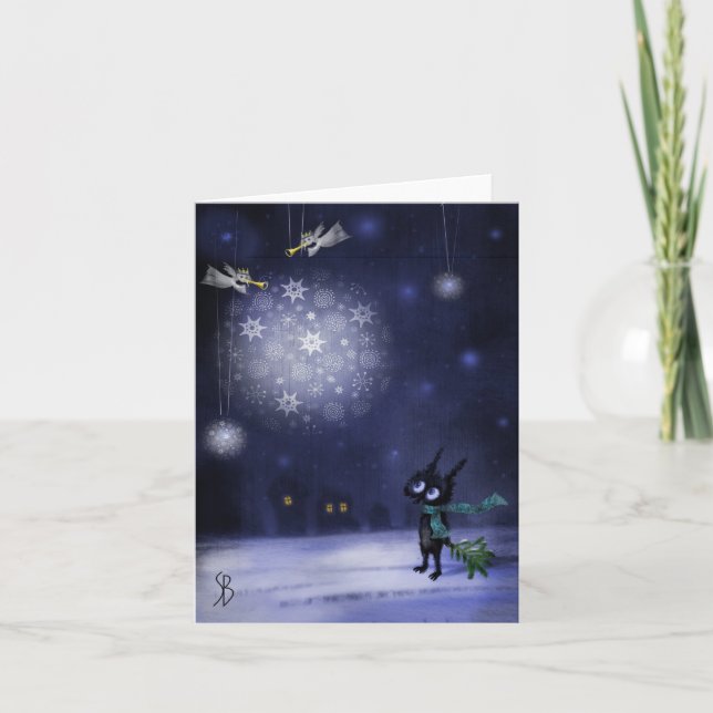 Cartão De Festividades Boboshkin's Christmas (Frente)