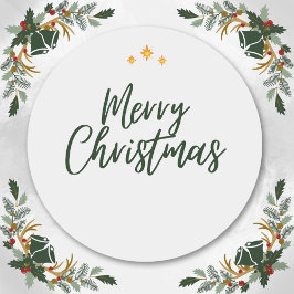 CARTÃO DE FESTIVIDADES BOHEMIANISMO CHIC PERSONALIZADO SAUDAÇÕES DE NATAL