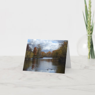 Cartão De Festividades Boise Fall Card