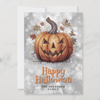 Cartão De Festividades Bolinho Feliz de Halloween