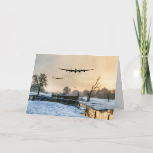 Cartão De Festividades Bombas de inverno