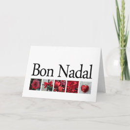 Cartão De Festividades bon nadal catalan christmas