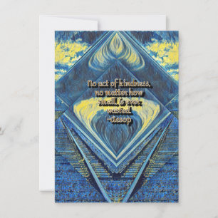 Cartão De Festividades Bondade