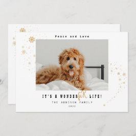 Cartão De Festividades Bonito É um Natal de Pet Vida Maravilha