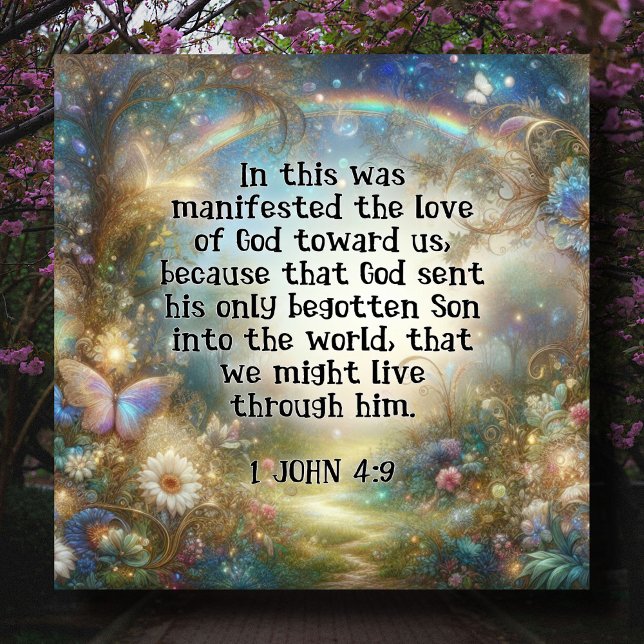 Cartão De Festividades Bonito Pastel Flores Escritura Páscoa Religiosa (Criador carregado)