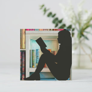 Cartão De Festividades Book Lover