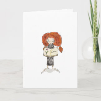 Cartão De Festividades Book of Love Card