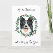 Border Collie Felry Christmas Trendy Dog