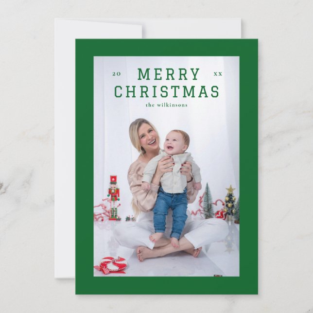 Cartão De Festividades Bordo Simples Elegante (Frente)