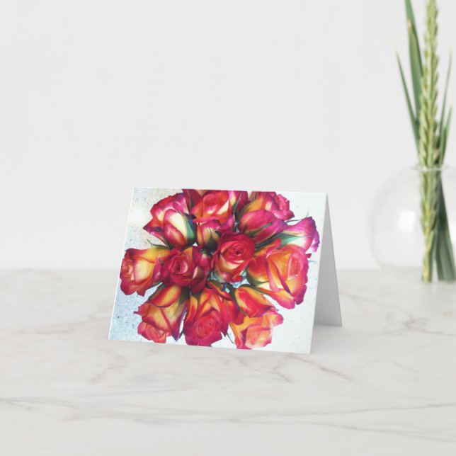 Cartão De Festividades Bouquet Notecards (Frente)