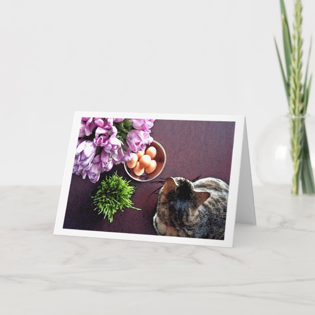 Cartão De Festividades Bowl of eggs. Snapshot 1 (Frente)