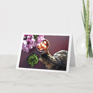 Cartão De Festividades Bowl of eggs. Snapshot 3