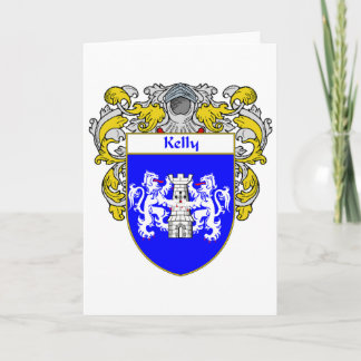 Cartão De Festividades Brasão de Kelly (envolvida)