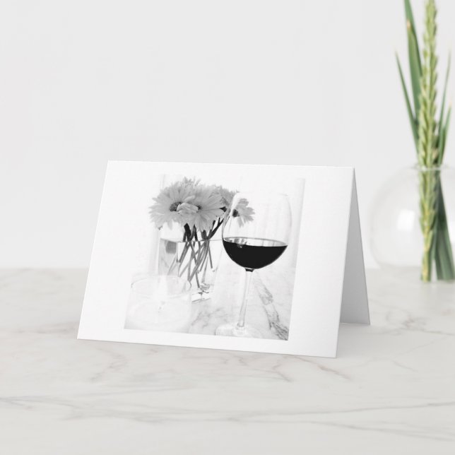 CARTÃO DE FESTIVIDADES BRAVO-HAPPY CHRISTMAS BIRTHDAY-WINE LOVER (Frente)