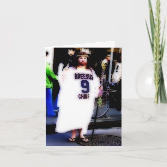 Cartão De Festividades Breesus Christmas (Frente)