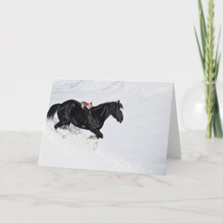 Cartão De Festividades Brenda Lee e Lucy Christmas 1