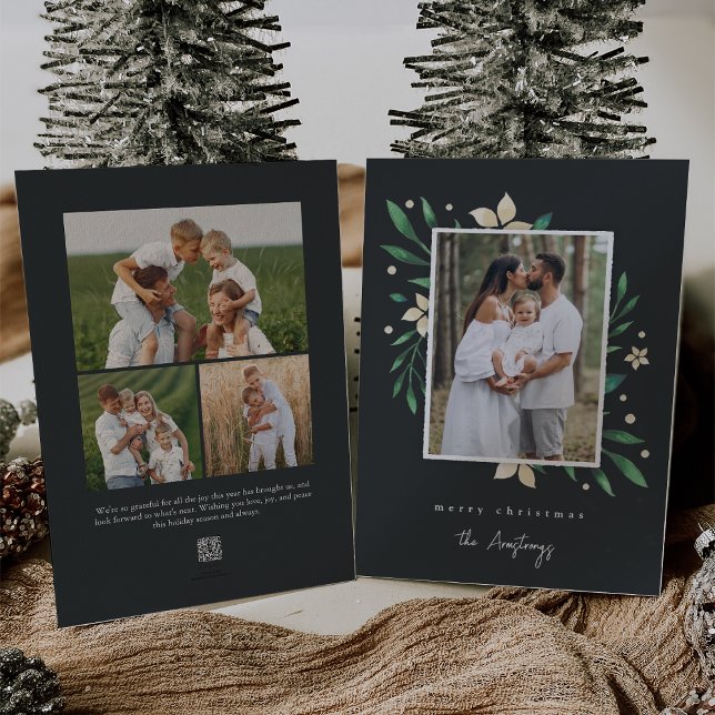 Cartão De Festividades Bright Boughs | Foto de Natal Botânico (Criador carregado)