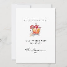 Brincadeira Aquarela Velho Coquetel Fashiado Natal