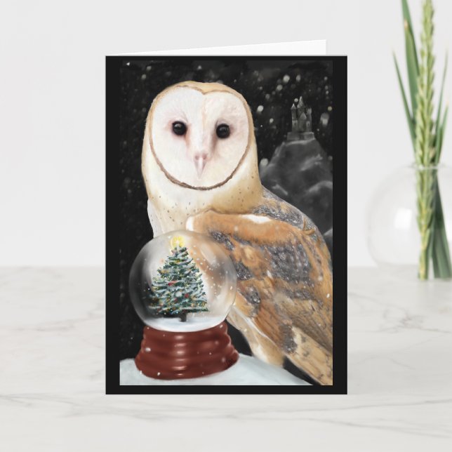 Cartão De Festividades Bringer of Yule (Frente)