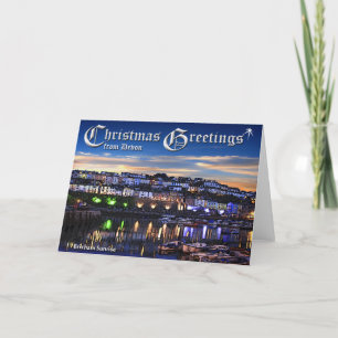 Cartão De Festividades Brixham Christmas Card
