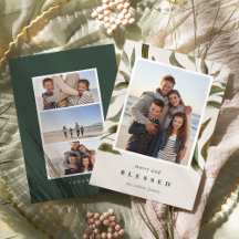 Bronzed Branches | Holiday Photo Card
