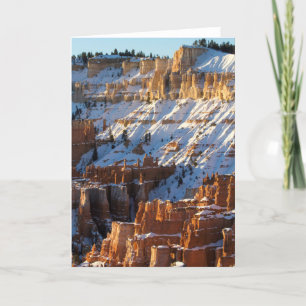 Cartão De Festividades Bryce Canyon Winter