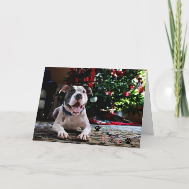 Cartão De Festividades Bubba's Happy Holidays (Frente)