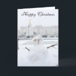 Cartão De Festividades Buckingham Palace Snowman London<br><div class="desc">Por conseguinte,  os nossos produtos serão de excelente qualidade para que possam usufruir durante anos. Esperamos que encontre algo para tesourar durante sua visita. Novos produtos são adicionados semanalmente.</div>