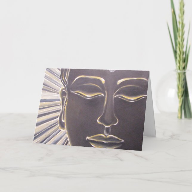 Cartão De Festividades Buddha Card (Frente)
