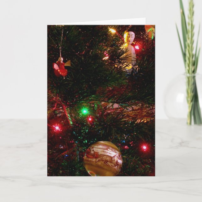 Cartão De Festividades BUDDHA CHRISTMAS: Sometimes a Poem . . . (Frente)