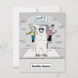 Cartão De Festividades Bumbles Bouncer