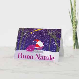 Cartão De Festividades Buon Natale