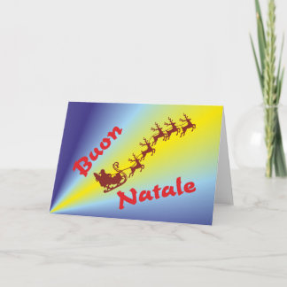 Cartão De Festividades Buon Natale