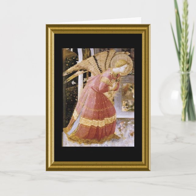 Cartão De Festividades Buon natale - St. Francis Prayer in Italian (Frente)