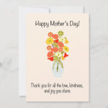 Buquê de flores do Dia das Mães