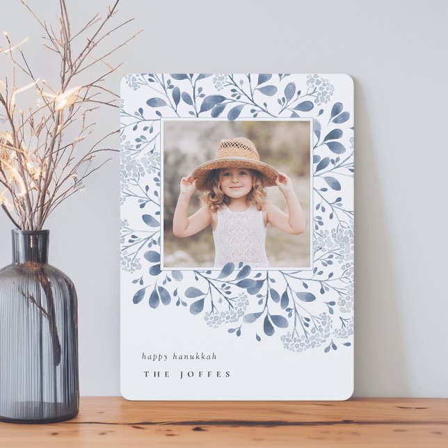 Cartão De Festividades Buquê de inverno | Foto de Hanukkah (Criador carregado)