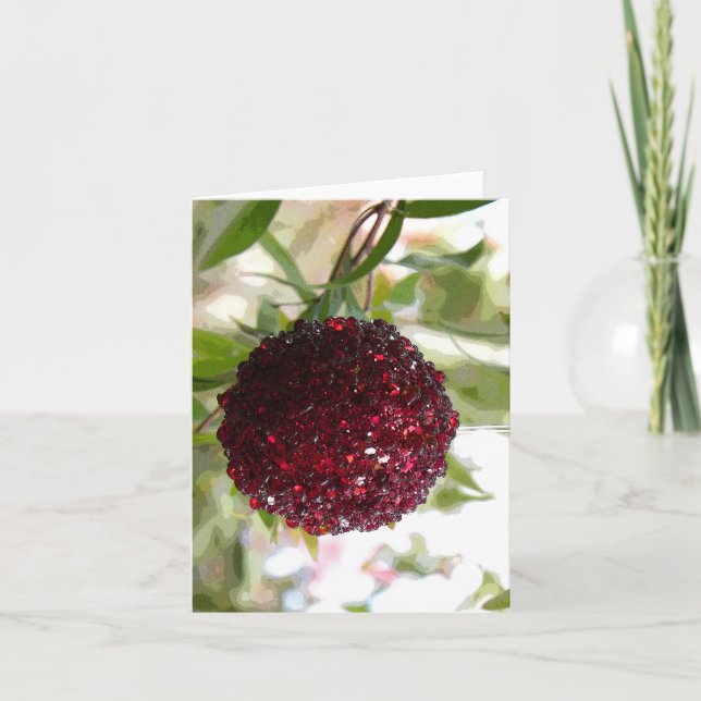 Cartão De Festividades Bush Natal (Frente)