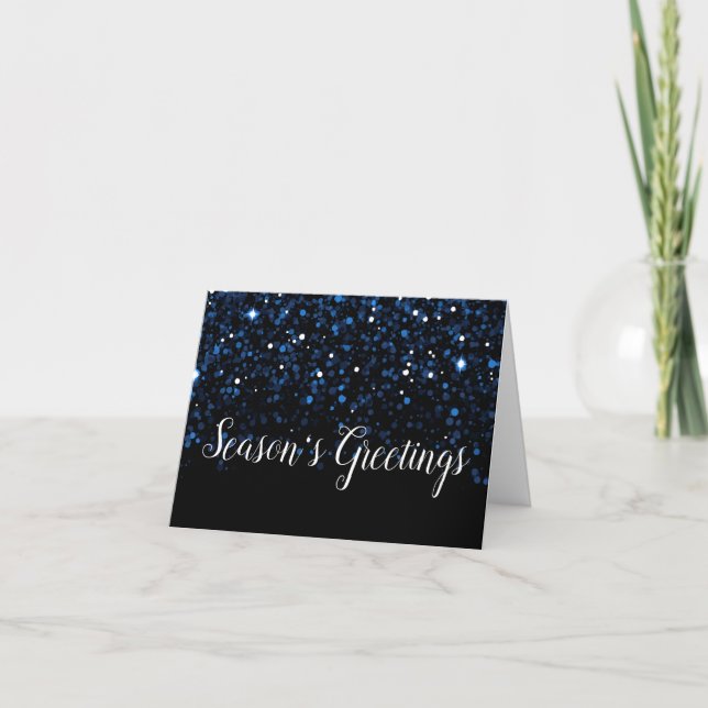 Cartão De Festividades Business Seasonal Season's Greetings Holiday Cards (Frente)