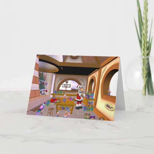 Cartão De Festividades Busy Time Of The Year (Frente)