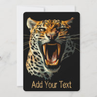 Cabeça de ataque com picos-leopardo