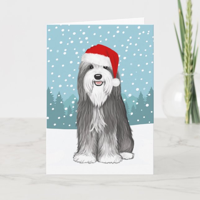Cartão De Festividades Cachorro-Cachorro-Cachorro, Cozido, Personalizado (Frente)