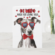 Cachorro de Greyhound feito por amar você