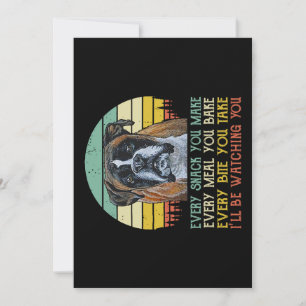 Cartão De Festividades Cada lanche que você faz um cachorro boxinho engra