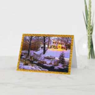 CARTÃO DE FESTIVIDADES CADILLAC HOLIDAY