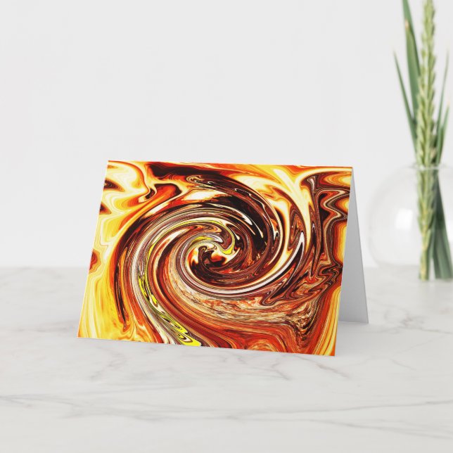 Cartão De Festividades Café (Frente)