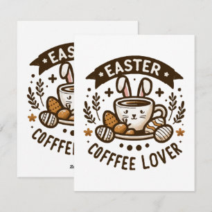 Cartão De Festividades Café da Manhã de Páscoa