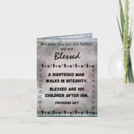 Cartão De Festividades Café dia de os pais e Escritura Russa Tuscan