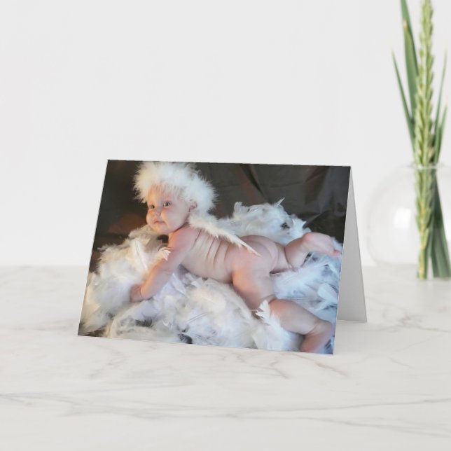 Cartão De Festividades Caído do céu (Frente)